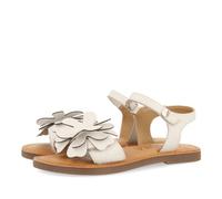 GIOSEPPO Sandalias Blancas DE Piel con Adorno DE Flores para NIÑA Y NIÑO CRES