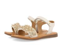 GIOSEPPO Sandalias Blancas DE Piel con Adornos DE CUENTASPARA NIÑA Y NIÑO BLESLE