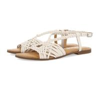 GIOSEPPO Sandalias Blancas DE Piel con Tiras Cruzadas para Mujer AIDONE