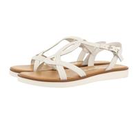 GIOSEPPO Sandalias Blancas DE Piel con Tiras para Mujer Cornualles