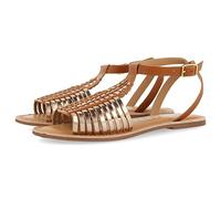 GIOSEPPO Sandalias Color Cuero de Piel Tipo cangrejera con Hebilla para Mujer claraval