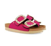 GIOSEPPO Sandalias Color Fucsia Estilo Bio con Adorno Joya para Mujer ADERKLAA