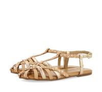 GIOSEPPO Sandalias Color Nude DE Piel con Detalles Metalizados Estilo cangrejera para NIÑA Y NIÑO BELSH