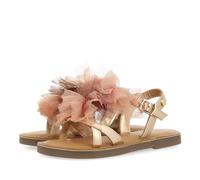 GIOSEPPO Sandalias Color Oro Rosa DE Piel con Pompones EN Tonos Rosados para NIÑA Y NIÑO TECATE