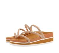 GIOSEPPO Sandalias con CUÑA Tipo Bio Y Tiras DE PEDRERÍA Dorada para Mujer BENCOVAC