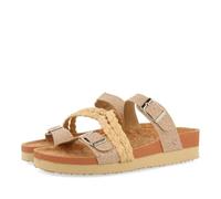 GIOSEPPO Sandalias con CUÑA Tipo Bio Y Tiras Doradas para Mujer LOUPIAN