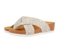 GIOSEPPO Sandalias con CUÑA Tipo Bio Y Tiras Metalizadas para Mujer Gearhart