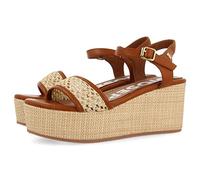 GIOSEPPO Sandalias con Rejilla Color Beige y Plataforma para Mujer asquins