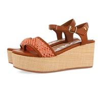 GIOSEPPO Sandalias con Rejilla Color Coral y Plataforma para Mujer asquins