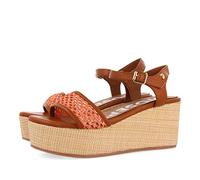 GIOSEPPO Sandalias con Rejilla Color Coral y Plataforma para Mujer asquins
