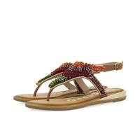 GIOSEPPO Sandalias DE Piel con Abalorios Multicolor para Mujer BOVEC