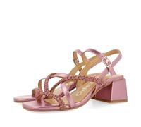 GIOSEPPO Sandalias DE TACÓN Fucsia con Tiras con Detalles DE PEDRERÍA para Mujer NISCEMI