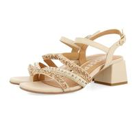 GIOSEPPO Sandalias DE TACÓN Off-White con Tiras con Detalles Multicolor para Mujer BALAO