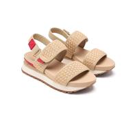 Gioseppo| Sandalias deportivas ARGONNE| Altura Plataforma 3,8 cm| Cierre ajustable Mujer||Beig|Talla 37