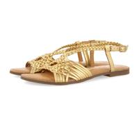 GIOSEPPO Sandalias Doradas DE Piel con Tiras Cruzadas para Mujer AIDONE