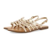 GIOSEPPO Sandalias Doradas DE Piel Trenzada para Mujer LIMINA