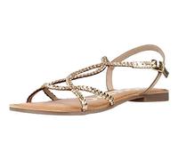 GIOSEPPO Sandalias Doradas de Tiras Finas para Mujer Ossian