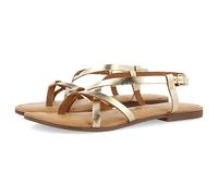 GIOSEPPO Sandalias Doradas Estilo Romana para Mujer lelex