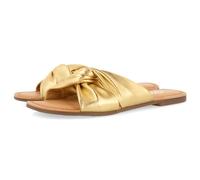 GIOSEPPO Sandalias Estilo Pala Doradas DE Piel para Mujer AGIRA