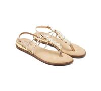 GIOSEPPO Sandalias GRIEGAS Perlas Piel Kossuth