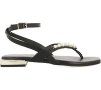 GIOSEPPO Sandalias Negras DE Piel con Perlas para Mujer Sumpter