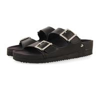 GIOSEPPO Sandalias Negras Estilo Bio con Hebillas para Mujer Eldridge