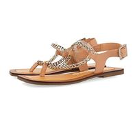 GIOSEPPO Sandalias Nude con Detalle de Cadena para Mujer goyave