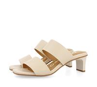 GIOSEPPO Sandalias Off-White con Doble Tira y tacón para Mujer butteaux
