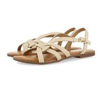 GIOSEPPO Sandalias Off-White DE Piel con Tiras Cruzadas para Mujer GOLAJ