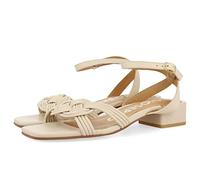 GIOSEPPO Sandalias Off-White de Piel con Tiras y Cierre Ajustable para Mujer linhares