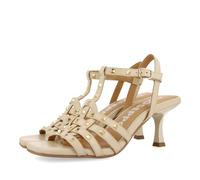GIOSEPPO Sandalias Off-White DE TACÓN Tipo CANGREJERA con Adornos DE TACHAS para Mujer KRIZEVCI