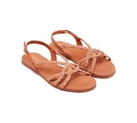 GIOSEPPO Sandalias Piel, Rafia Y Brillo WIOTA