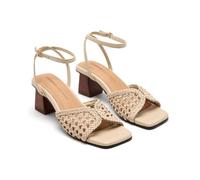 GIOSEPPO Sandalias Piel Trenzada TACÓN Burnside