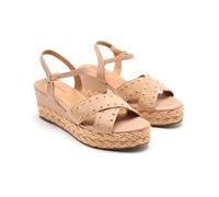GIOSEPPO Sandalias Piel Y CUÑA Rafia GILSUM