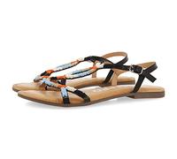 GIOSEPPO Sandalias Planas con decoración de Beads Multicolor para Mujer dracy