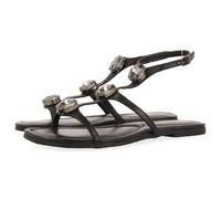 GIOSEPPO| Sandalias planas LYNNFIELD| Plantilla Piel| Cierre hebilla Mujer||Negro|Talla 36