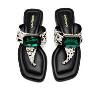 GIOSEPPO| Sandalias planas piel MERRIMAC| Plantilla acolcolchada| |Pala destalonada Mujer||Vaca|Talla 35