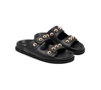 GIOSEPPO| Sandalias planas piel WRENTHAM|Negro|Talla 39