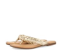 GIOSEPPO Sandalias Planas Trenzadas Color Dorado para Mujer bicas