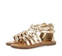 GIOSEPPO Sandalias Plateadas DE Piel Estilo Romanas para NIÑA Y NIÑO Benicia