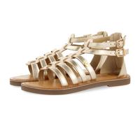 GIOSEPPO Sandalias Plateadas DE Piel Estilo Romanas para NIÑA Y NIÑO Benicia