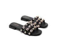 Gioseppo Sandalias para mujer Dekorra 75413 Piel con tachas Negro 37