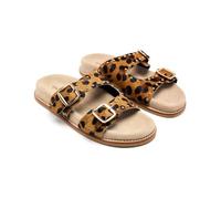 GIOSEPPO Sandalias TACHAS Piel Leopardo Stella