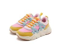 Gioseppo - Sneaker | Gioseppo Sneaker con Colores veraniegos para niña Hutchins| Doble Cierre| Ligero | Plantilla Acolchada |Niña Talla 38 Multicolor