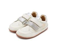 GIOSEPPO - Sneaker respetuosa Sneaker Blancas con Detalles Glitter para niño Flexible y torsionable Sauk Barefoot |Niño Talla 29 Blanco