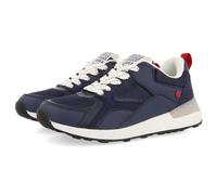 GIOSEPPO Sneakers Color AZULMARINO Estilo Retro con Detalles DE Colores para NIÑO Y NIÑA ZAPOD