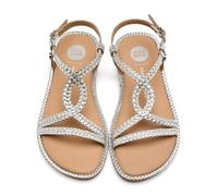 GIOSEPPO Suffield, Sandalias Planas, Plata, 32 EU