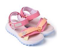 Gioseppo USENGE - Sandalias Deportivas Estilo Casual para Niña con Contrastes de Color, Suela Tipo Track, Cierres Ajustables en el Empeine y Tobillo, Corte de Poliéster y PU, Color Fucsia, Talla 38