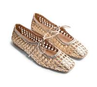 GIOSEPPO Worden, Zapatos Planos Mary Jane Mujer, Platino, 39 EU