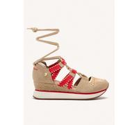 Sandalias Deportivas Piel CUÑA Rafia Griswold